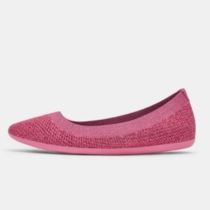 New Allbirds Women's Tree Breezer Lux Pink Ballet Flats 9.5